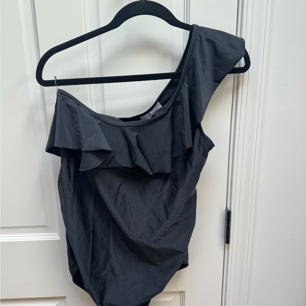 Motherhood Black Maternity Swimsuit